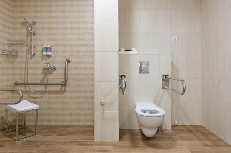 Wide Shower Areas