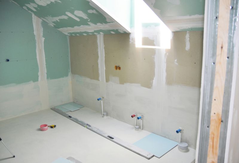 Contractor Working on Bathroom